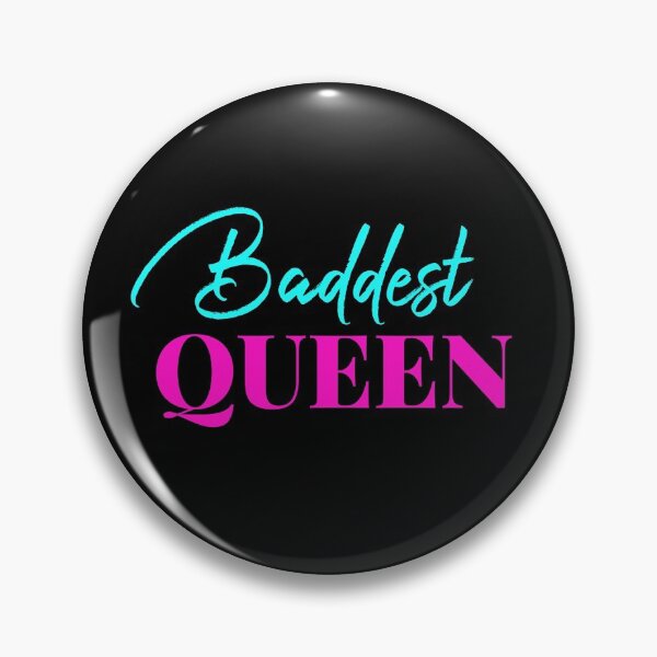 Item preview, Baddest Queen, Neon Typography designed and sold by Shirtness.