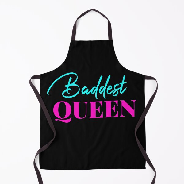 Item preview, Baddest Queen, Neon Typography designed and sold by Shirtness.