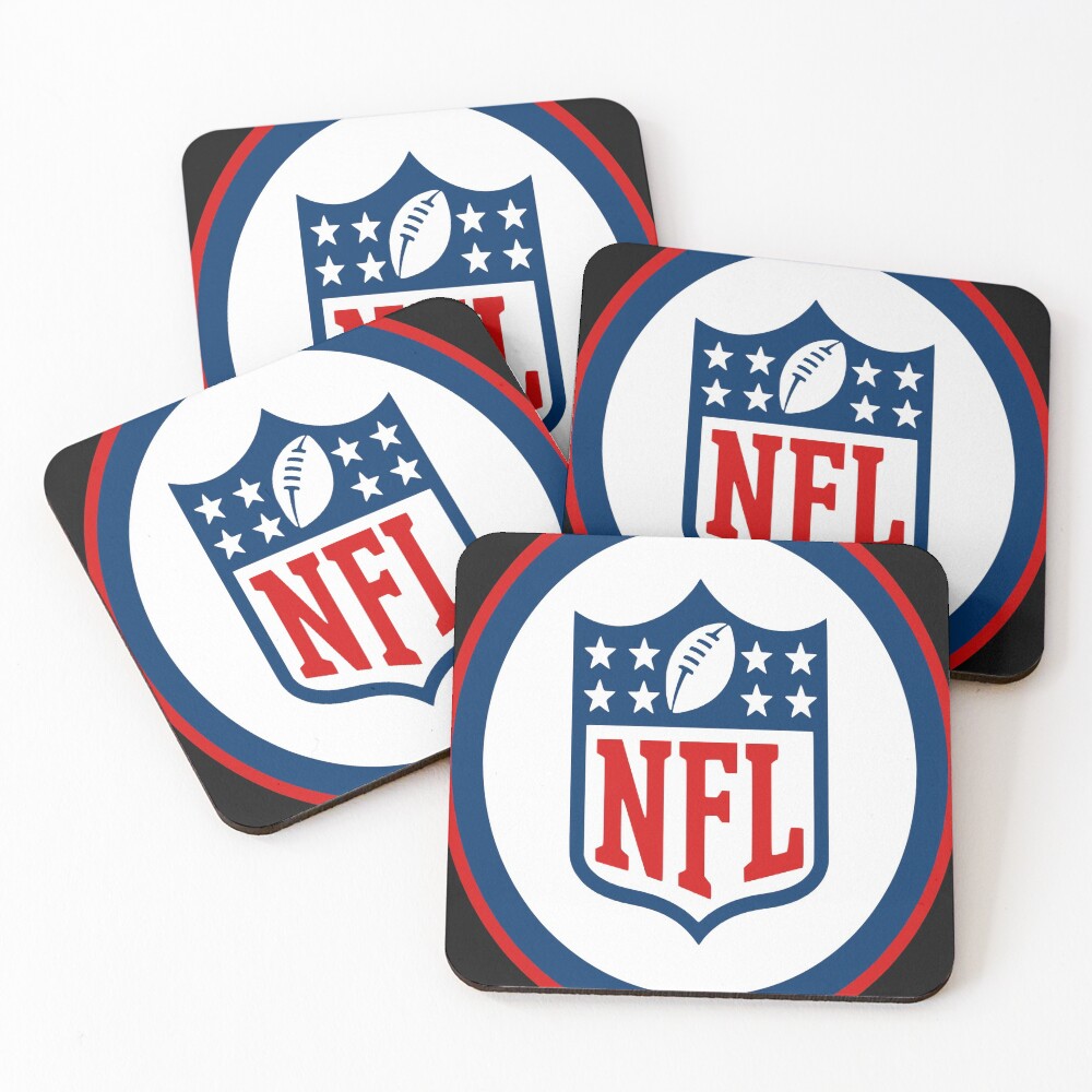"NFL" Coasters (Set of 4) by rex50 Redbubble