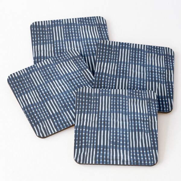 Item preview, Blue Indigo Mudcloth 03 designed and sold by TamiahDesigns.
