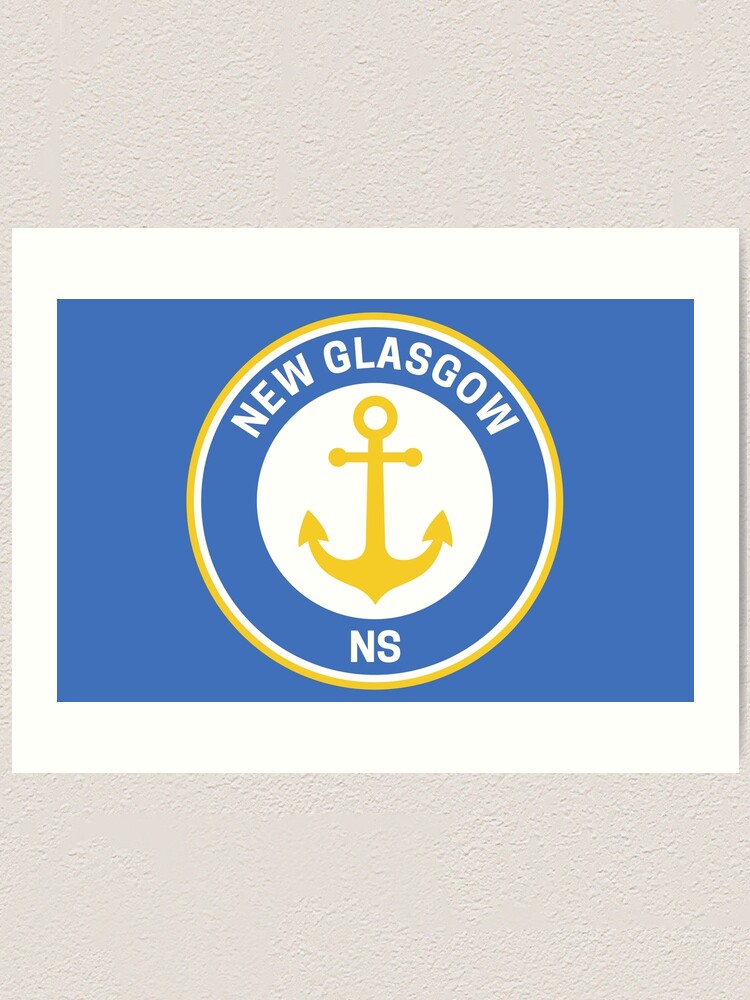 "Vintage New Glasgow Nova Scotia" Art Print for Sale by fearcity Redbubble