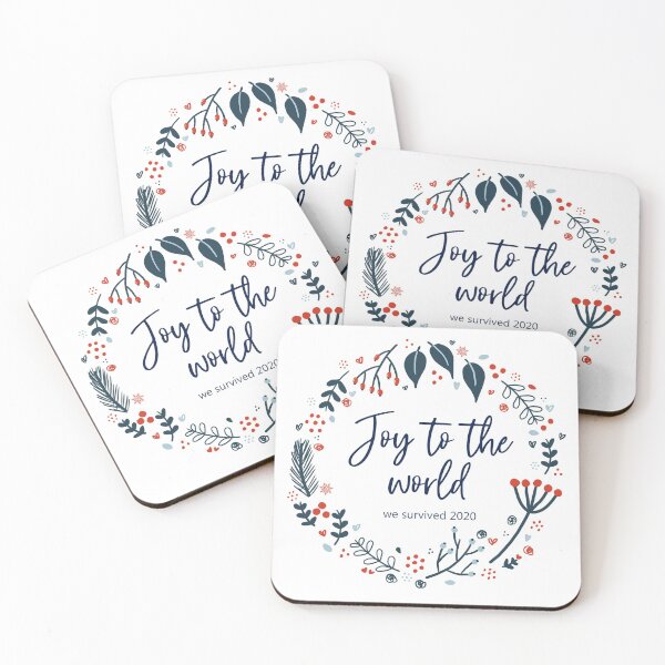 Item preview, Joy to the world - we survived 2020 designed and sold by KathrinLegg.