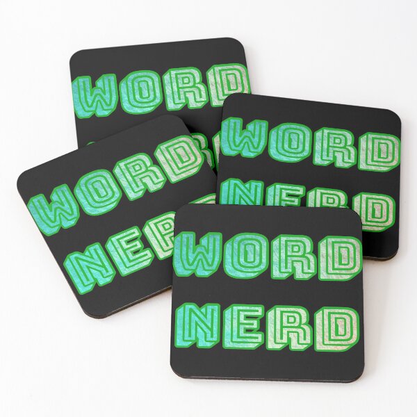 Item preview, Word Nerd  AKA English Major or Bookworm - Green Tye Dye designed and sold by ittybittyowl.