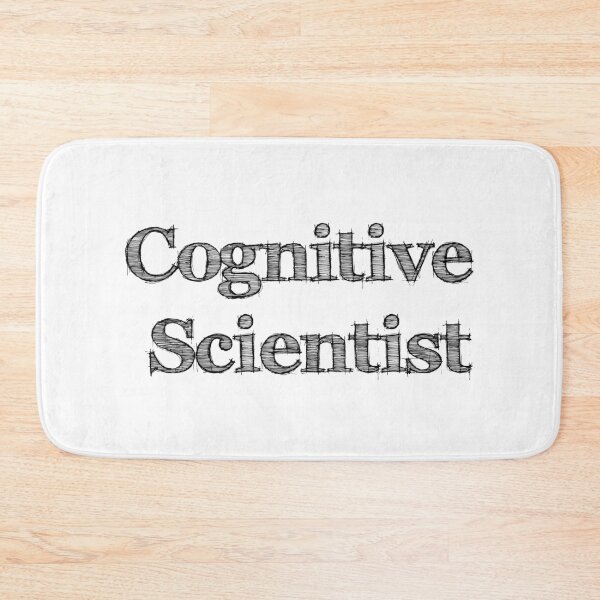 Item preview, Cognitive Scientist-writer-grammarian-white designed and sold by DrStickerManiac.