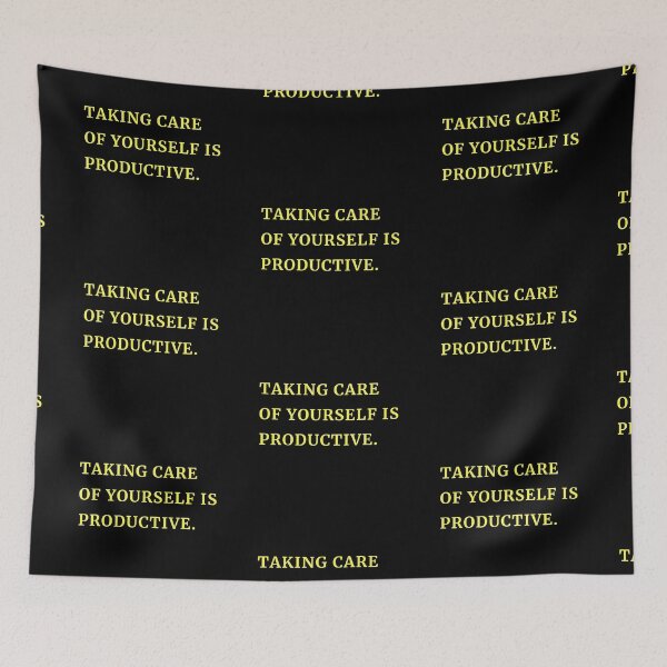 Item preview, Taking care of yourself is productive. designed and sold by EnlightParis.