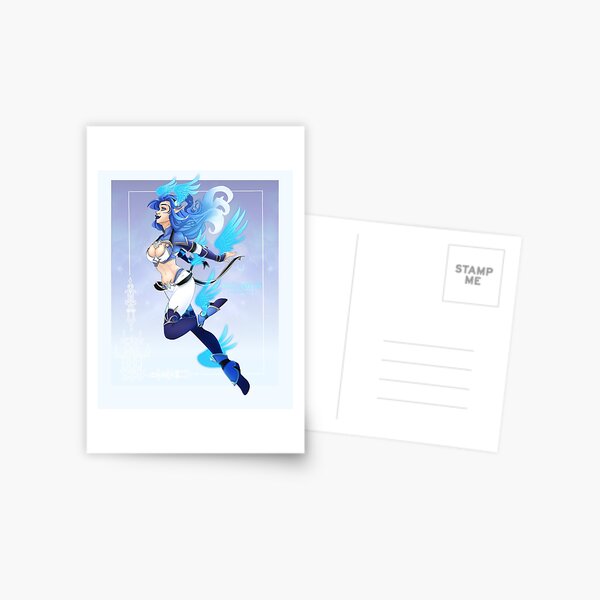 Artemist Blue Moonshine Postcard
