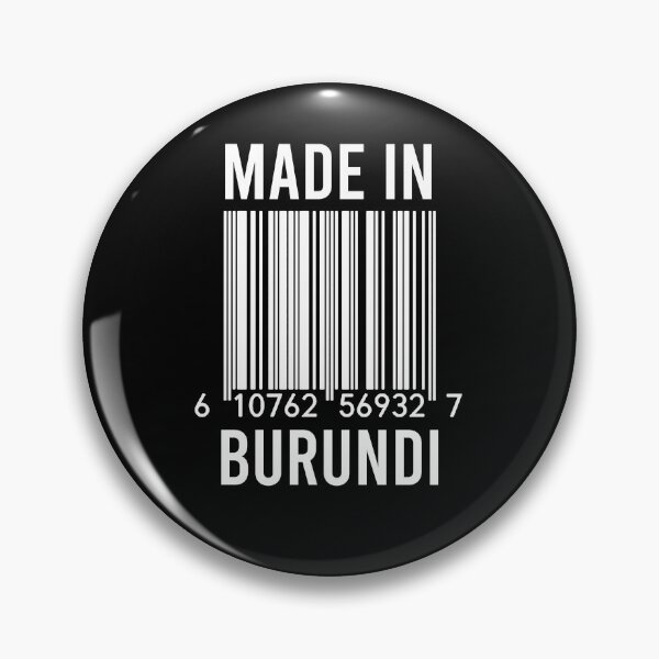 Item preview, Made In Burundi designed and sold by RandomStuffShop.