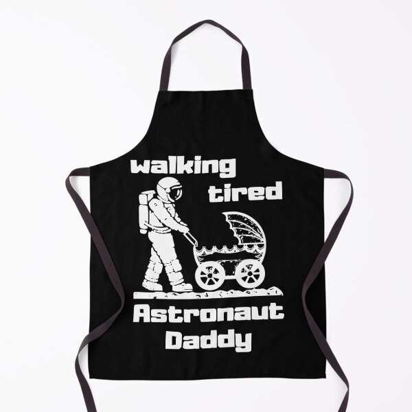Item preview, astronaut dad stroller - walking tired designed and sold by TShirtsByMs.