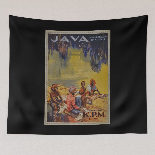Item preview, retro classic Java poster designed and sold by CorasPosters.