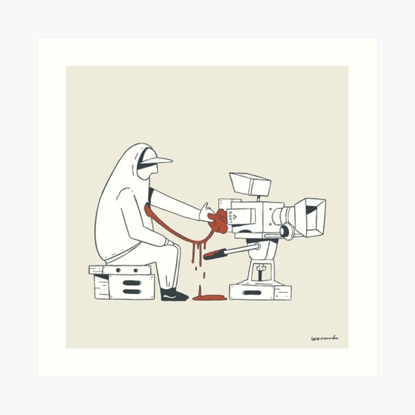 Filmmaker's Valentine Art Print
