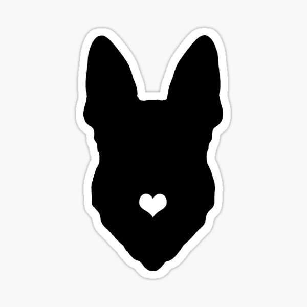 German Shepherd Dog Stickers for Sale, Free US Shipping