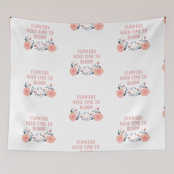 Item preview, Flowers need time to bloom. designed and sold by EnlightParis.