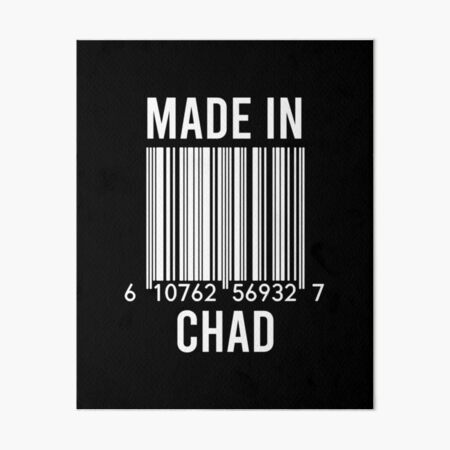 Item preview, Made In Chad designed and sold by RandomStuffShop.