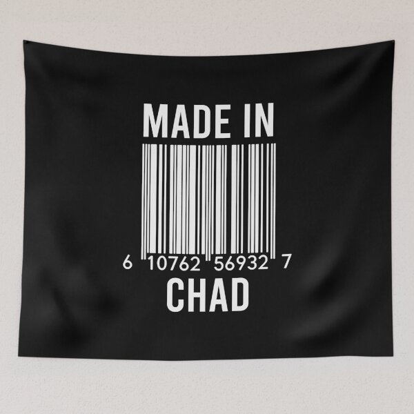 Item preview, Made In Chad designed and sold by RandomStuffShop.