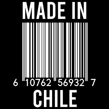 Artwork thumbnail, Made In Chile by RandomStuffShop