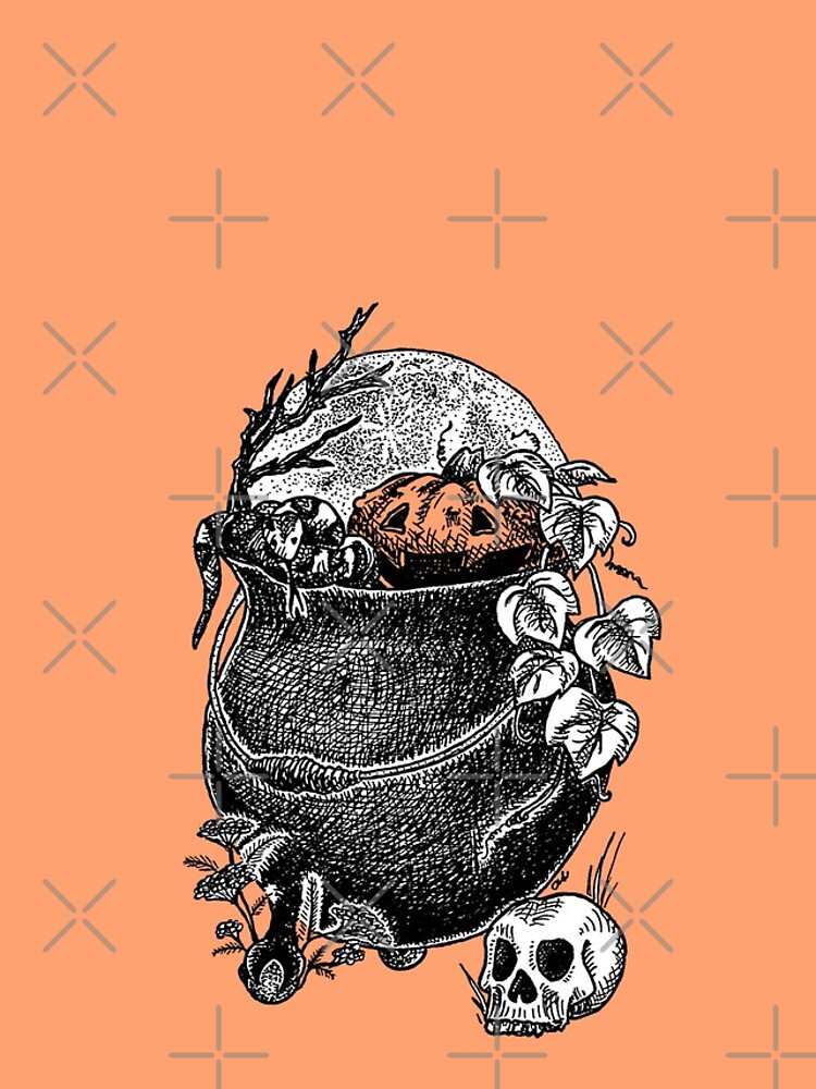 Hallowe'en Cauldron by NoddingViolet