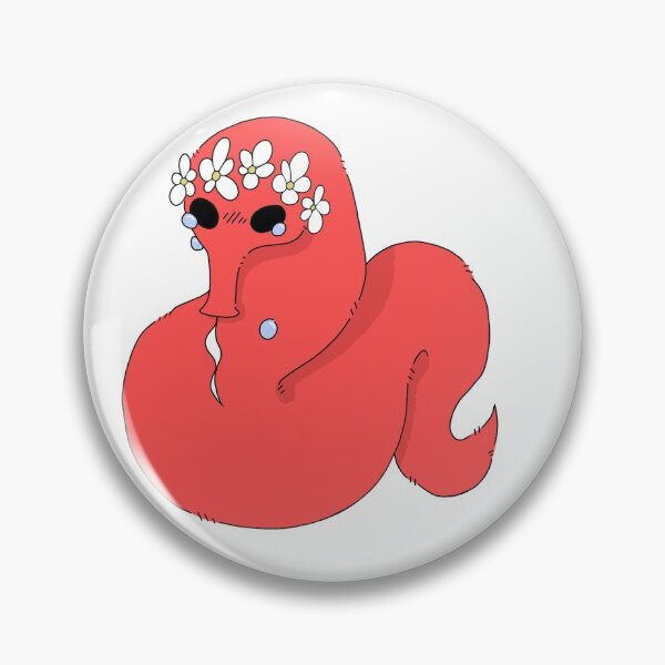 Item preview, Flower Worm Red designed and sold by kipuppski.