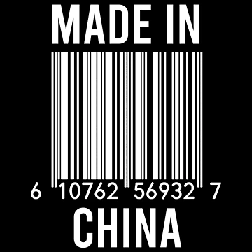 Artwork thumbnail, Made In China by RandomStuffShop