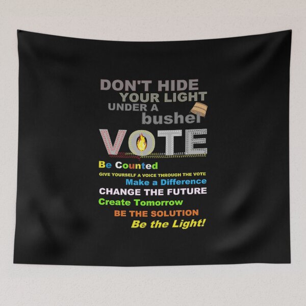 Item preview, VOTE - Be Counted (Social Justice Art) designed and sold by Bill Ressl.