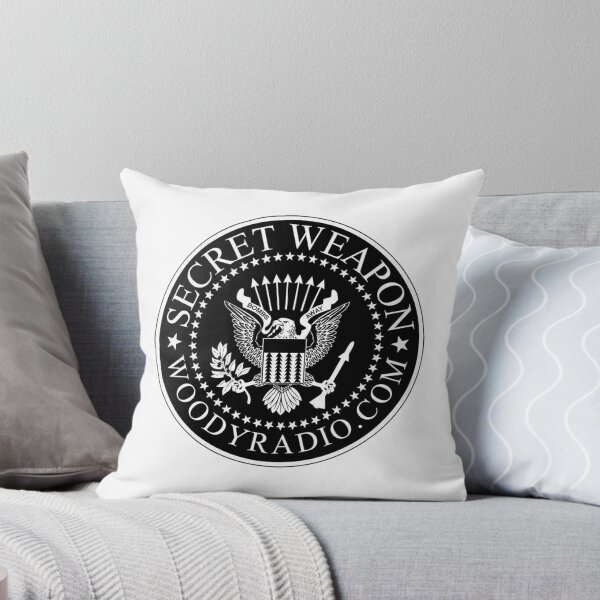 Item preview, Secret Weapon Logo (for LIGHT backgrounds) designed and sold by WoodyRadioSwag.