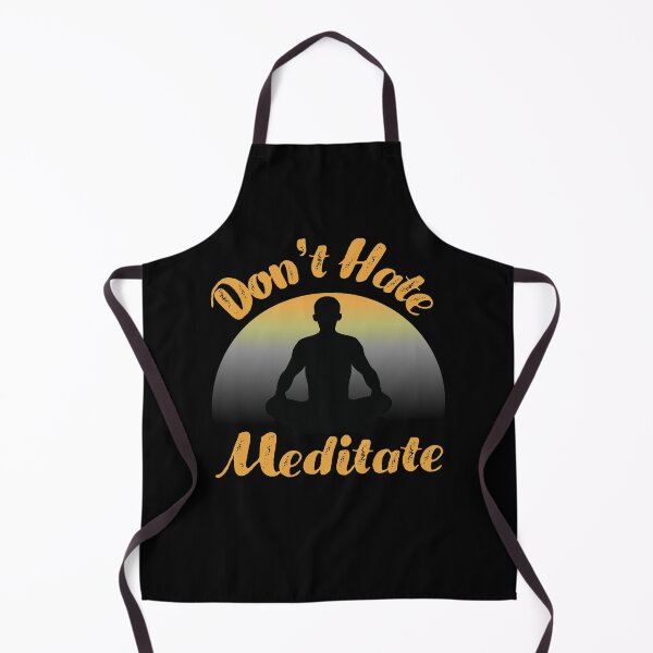 Item preview, Dont Hate Meditate  designed and sold by InkItStudio.