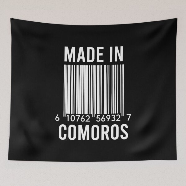Item preview, Made In Comoros designed and sold by RandomStuffShop.