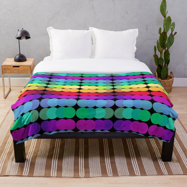 Item preview, Rainbow Dotted Lines Pattern designed and sold by sjwat.