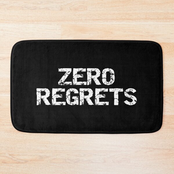 Item preview, Zero Regrets designed and sold by Piztees.