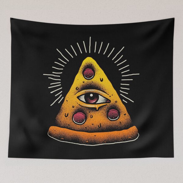 Item preview, Pizza All Knowing designed and sold by TrillDeliRyan.