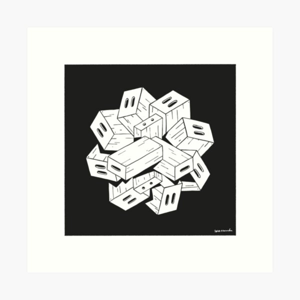 Apple Box Orgy Art Print