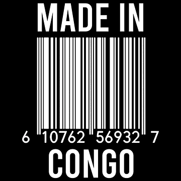 Artwork thumbnail, Made In Congo by RandomStuffShop