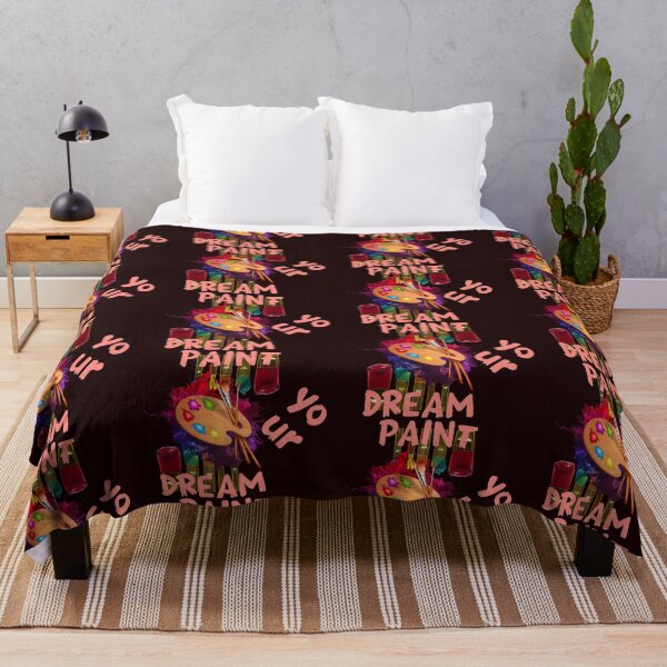 Item preview, paint your dream, paint brush pallet designed and sold by doctors-apparel.
