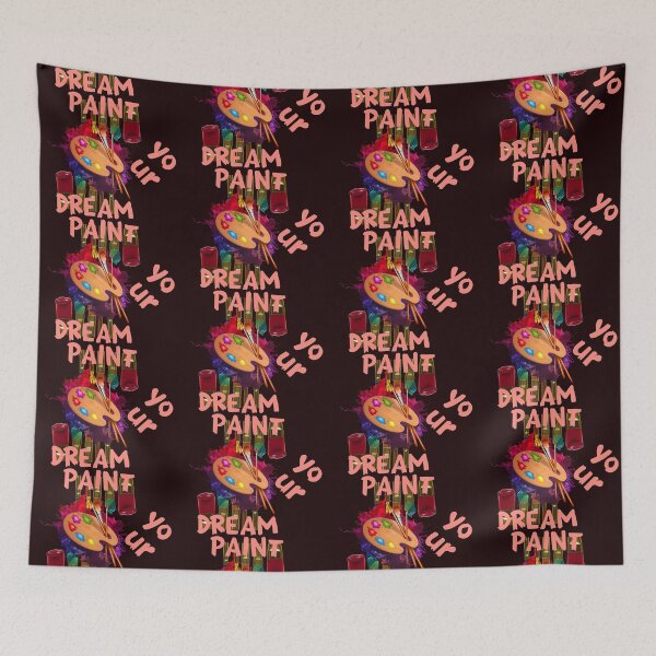 Item preview, paint your dream, paint brush pallet designed and sold by doctors-apparel.