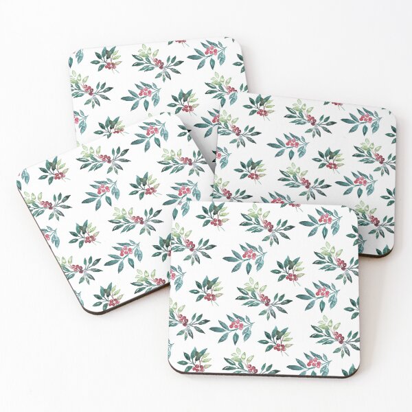 Item preview, Holly Berry Cluster Pattern designed and sold by EmDamArt.