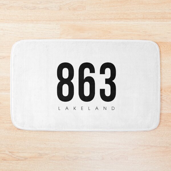Item preview, Lakeland, FL - 863 Area Code design designed and sold by CartoCreative.