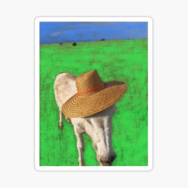 Casper In a Hat Sticker