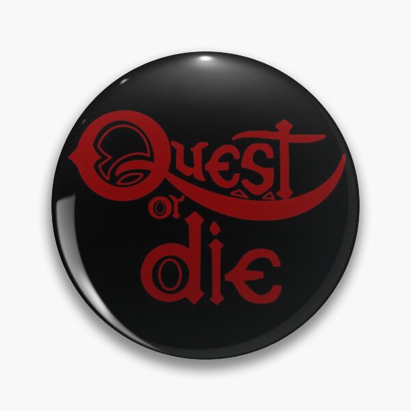 Item preview, Quest or Die designed and sold by Nerd-Mountain.