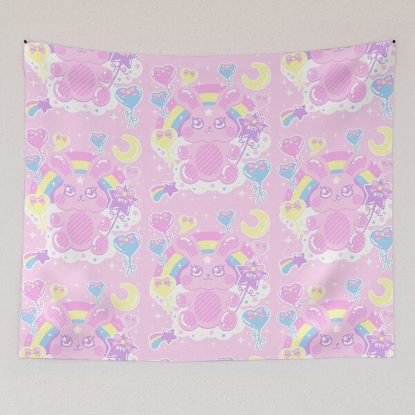 Item preview, Kawaii Bubble Gum Bunny designed and sold by HolleyTeaTime.