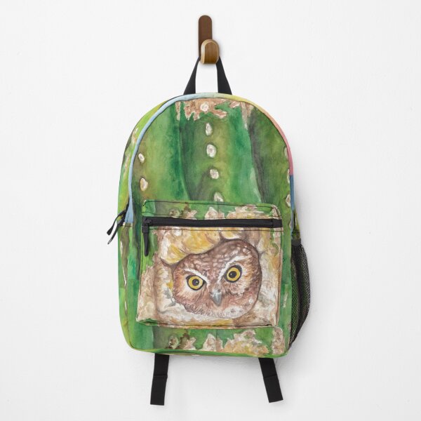 Item preview, Elf Owl in Saguaro, Sonoran Desert designed and sold by tracyannholmes.