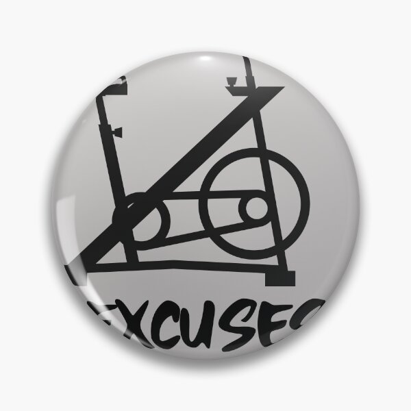 Item preview, Excuses don't burn calories exercise bike designed and sold by OurBlairWorld.