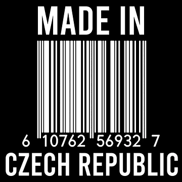 Artwork thumbnail, Made In Czech Republic by RandomStuffShop