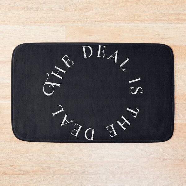 Item preview, the deal is the deal circular quote six of crows designed and sold by neopop.