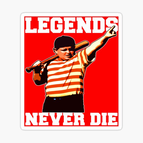 Sandlot Benny The Jet PF Flyers Sticker Sticker for Sale by Jriebe2016