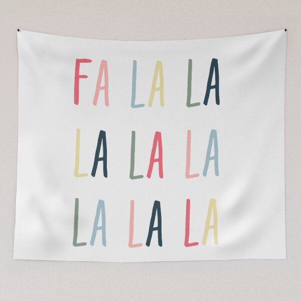 Item preview, Fa la la la la Christmas Carol designed and sold by KathrinLegg.