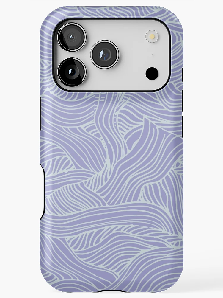 Thumbnail 1 of 4, iPhone Case, Thread Maze - pattern designed and sold by batisfera.