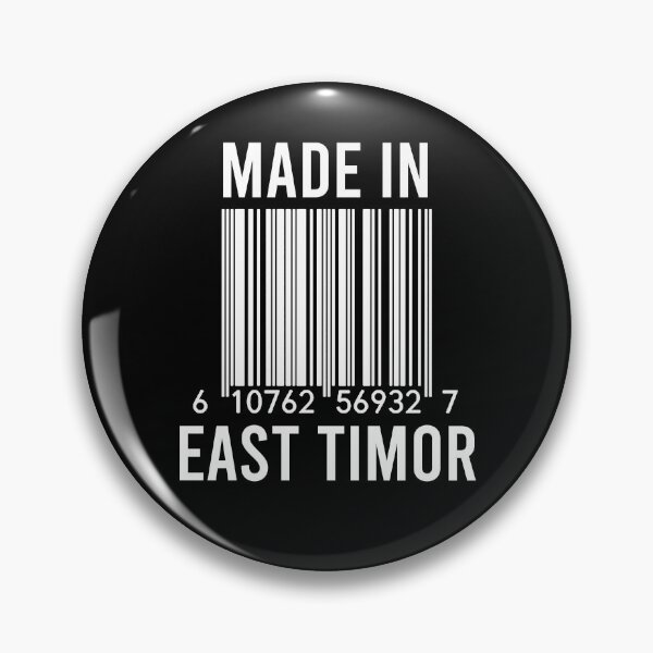 Item preview, Made In East Timor designed and sold by RandomStuffShop.