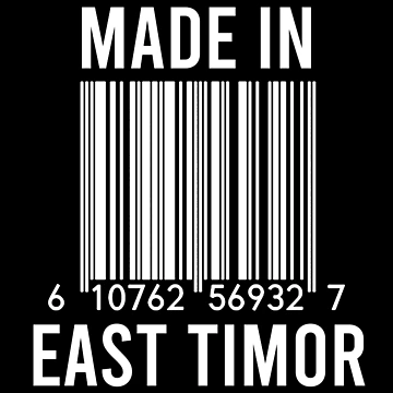Artwork thumbnail, Made In East Timor by RandomStuffShop