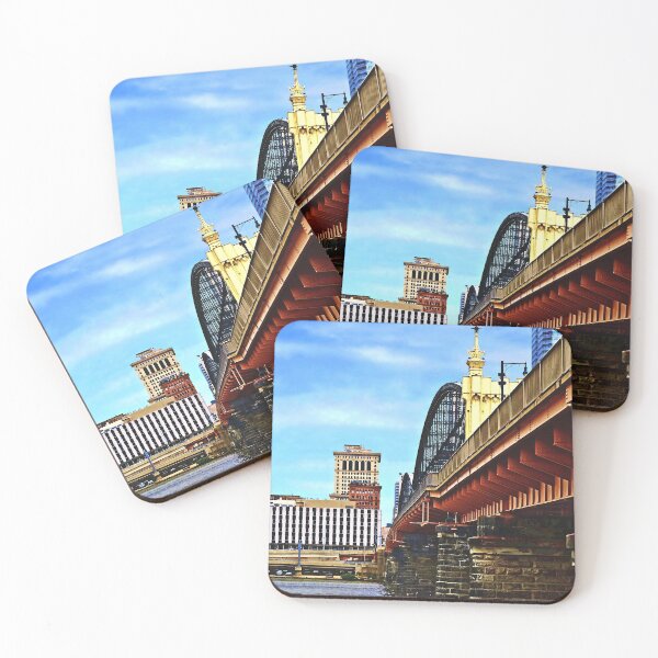 Item preview, Pittsburgh PA - Smithfield St. Bridge Seen From Below designed and sold by Susan Savad.