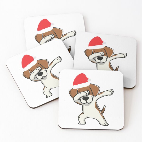 Item preview, Beagle Christmas, Dabbing Beagle designed and sold by shinoshop.