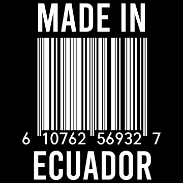 Artwork thumbnail, Made In Ecuador by RandomStuffShop